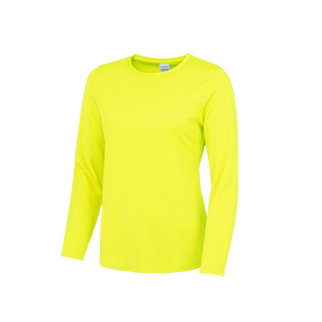 Tee-shirt femme respirant manches longues Neoteric™ personnalisé
