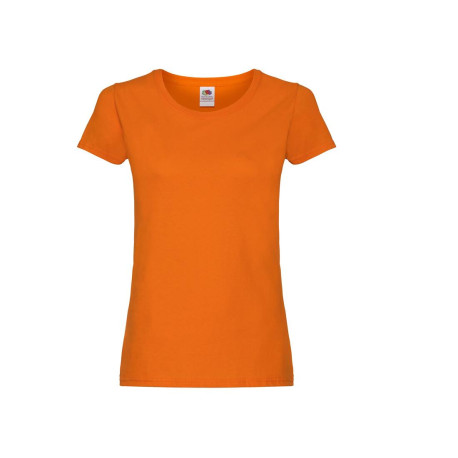 Tee-shirt femme col rond vierge ou à personnaliser - Express et pas cher
