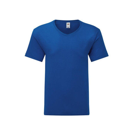 T-shirt homme col V vierge ou à personnaliser - Express et pas cher