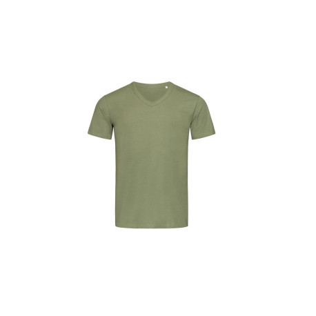 T-shirt homme col V vierge ou à personnaliser - Express et pas cher