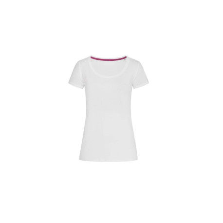 T-shirt femme col rond vierge ou à personnaliser - Express et pas cher