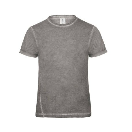 Tee-shirt denim homme Plug In vierge ou à personnaliser - Express et pas cher