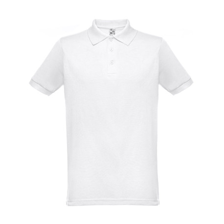 THC BERLIN WH 3XL. Polo pour homme vierge ou à personnaliser