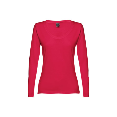 THC BUCHAREST WOMEN. T-shirt à manches longues pour femme vierge