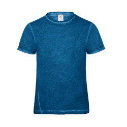 Tee-shirt denim homme Plug In vierge ou à personnaliser - Express et pas cher