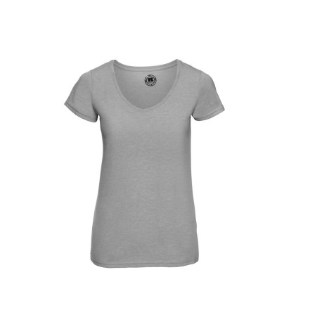 T-Shirt Hd Femme Col V vierge ou à personnaliser - Express et pas cher