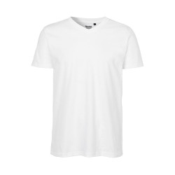 T-shirt homme col V vierge ou à personnaliser - Express et pas cher
