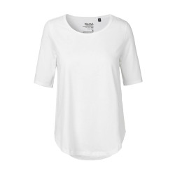 T-shirt femme manches mi-longues vierge ou à personnaliser - Express et pas cher