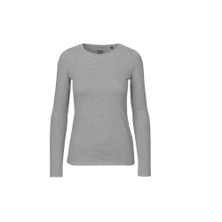 T-shirt manches longues femme vierge ou à personnaliser - Express et pas cher