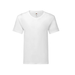 T-shirt homme col V vierge ou à personnaliser - Express et pas cher